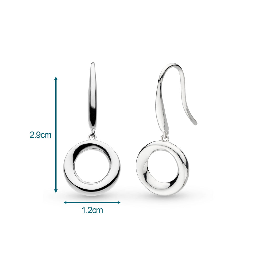 Bevel Cirque Drop Earrings