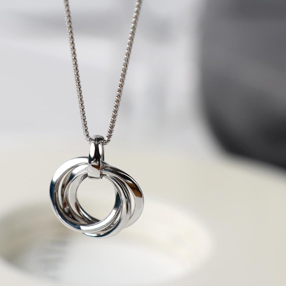 Bevel Trilogy Necklace