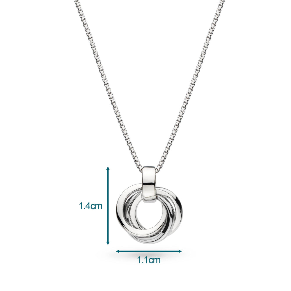 Bevel Trilogy Petite Necklace