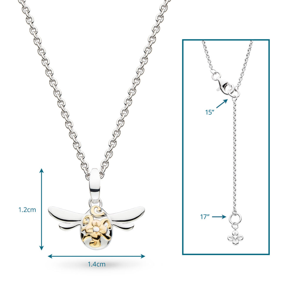 Blossom Flyte Honey Bee Mini Necklace