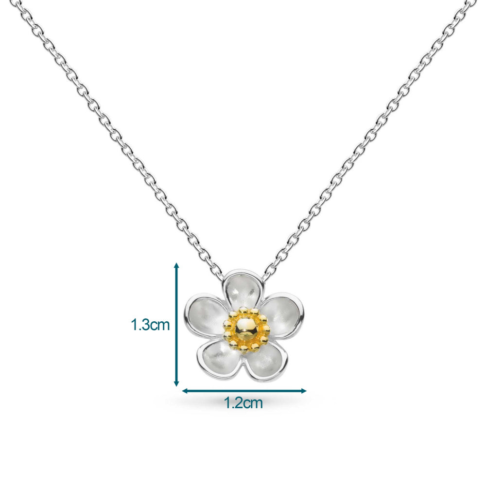 Blossom Wood Rose Necklace