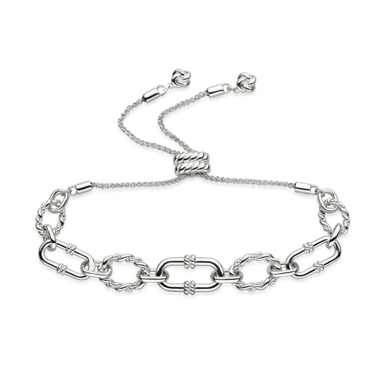 Marina Rope Link Duo Graduated Toggle Bracelet