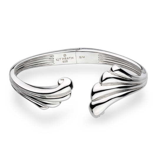 Océane Shell Echo Grande Hinged Bangle