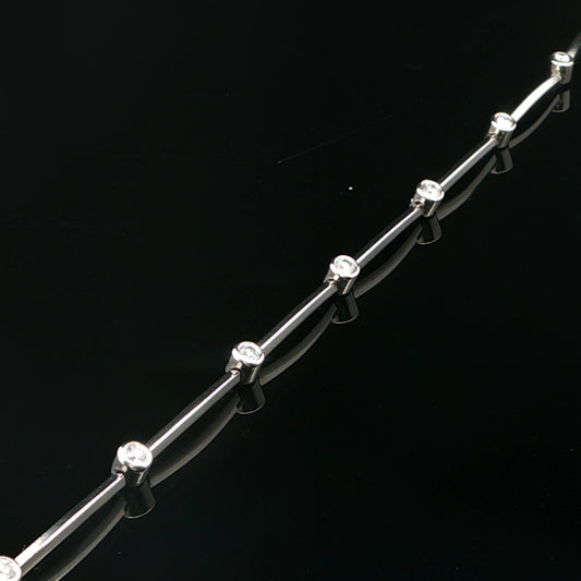 Tiffany & Co. Platinum & Diamond Bracelet