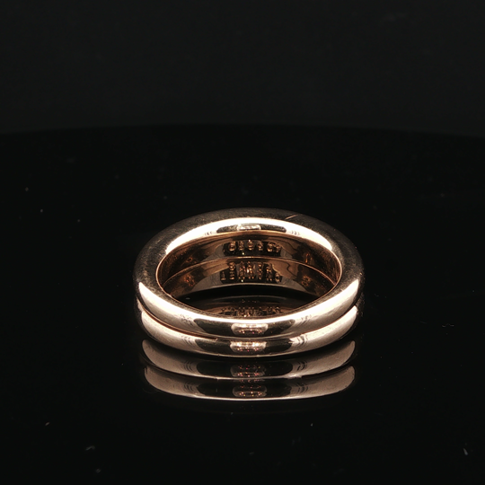 Vintage Chaumet ‘Liens’ Diamond Ring in 18ct Yellow Gold